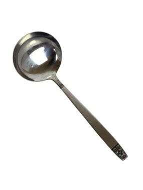 Rogers By Stanley Roberts Danesmore Gravy Ladle Satin Stainless Steel 1970s